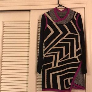 Title Nine Patterned Sweater Dress